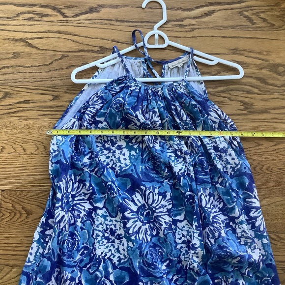 Fitzroy & Willa Blue/White Floral Print Maxi Dress Cotton Sleeveless
… - Picture 10 of 11